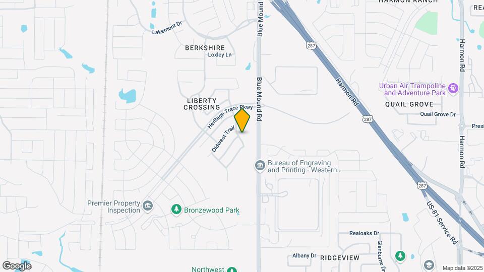 9216 Liberty Crossing Dr Map and Location Details