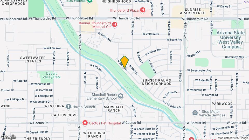 13232 N 56th Ave Map and Location Details