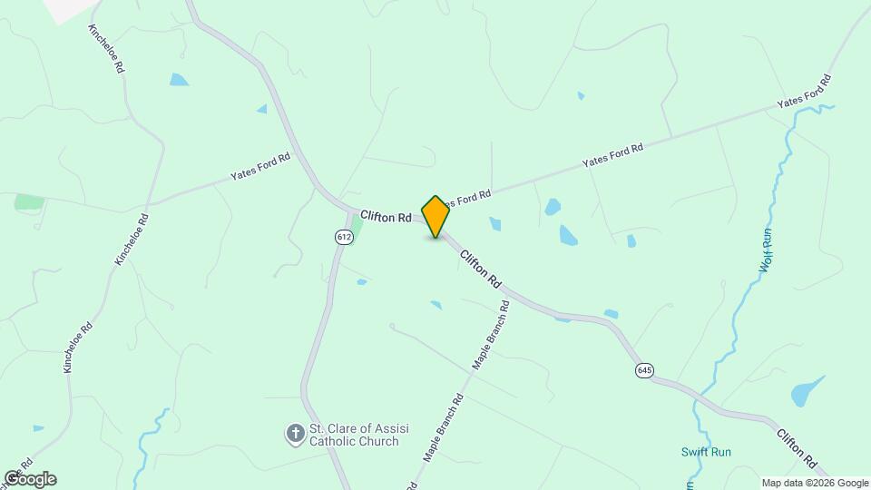 7362 Clifton Rd Map and Location Details