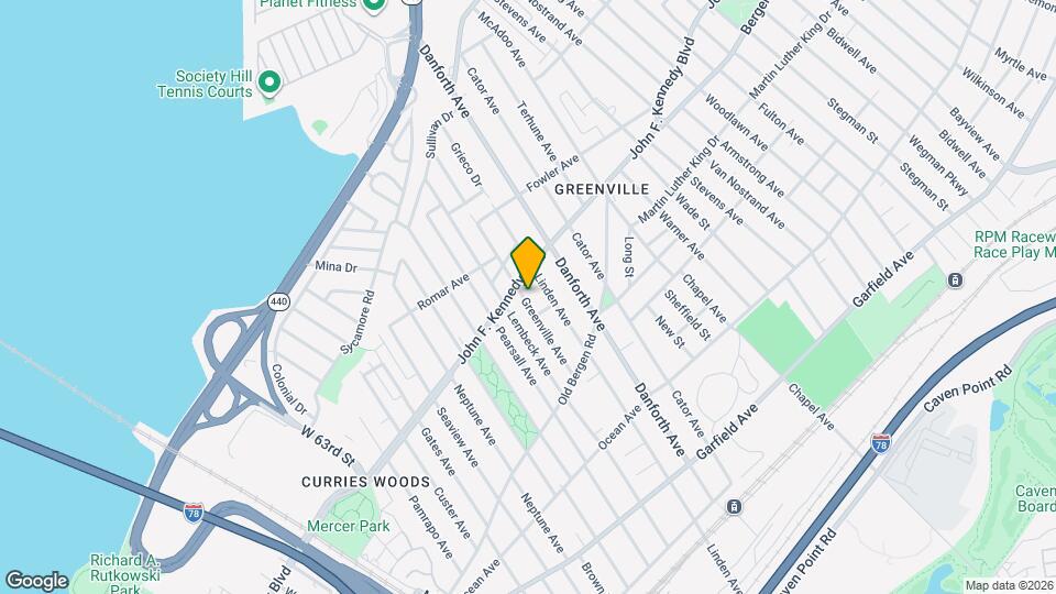 76 Greenville Ave, Unit 1st Floor Map and Location Details