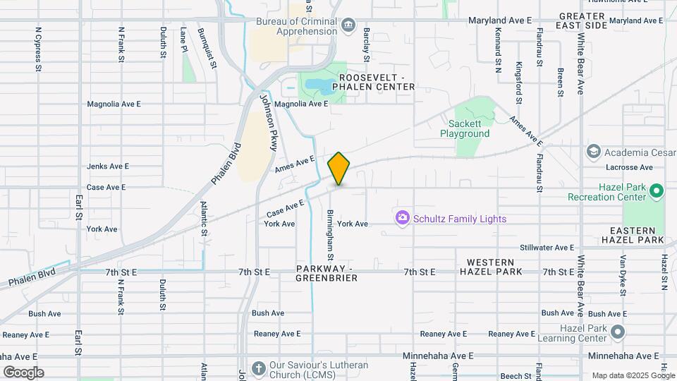 1432 Case Ave E-Unit -2 Map and Location Details