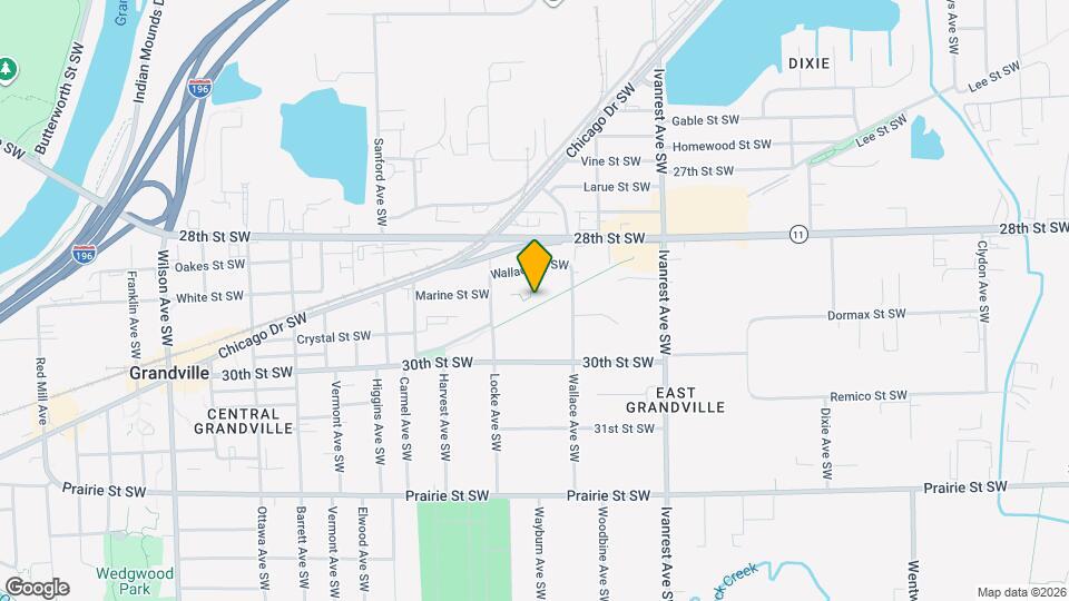 3404 Wallace Ct SW Map and Location Details