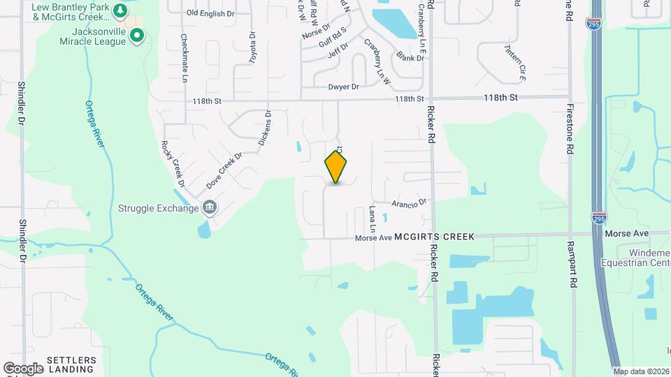 7910 Georgia Jack Dr N Map and Location Details