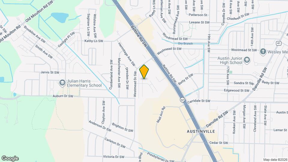 2168 Westbury Ct SW Map and Location Details