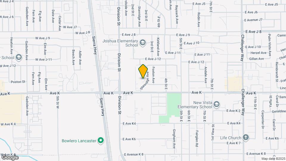 43647 Stanridge Ave Map and Location Details