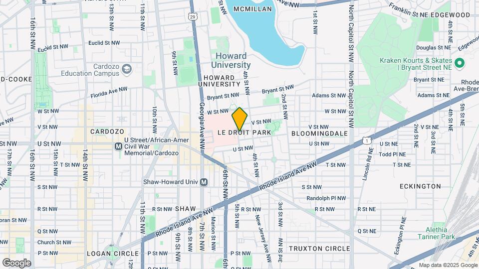442 Oakdale Pl NW Map and Location Details