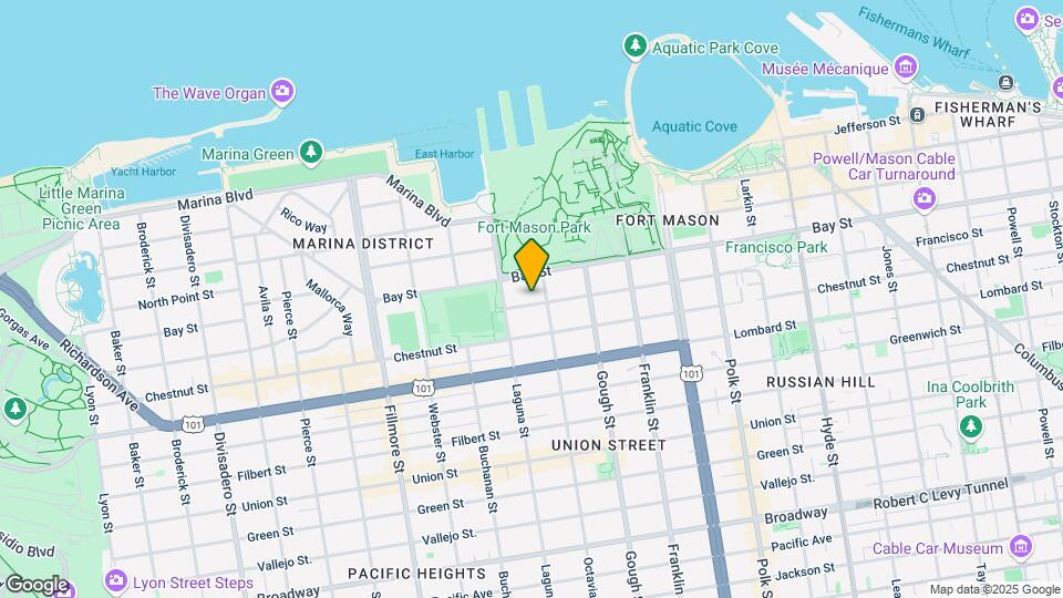 1530 Francisco St Mapa y Detalles de la Ubicación