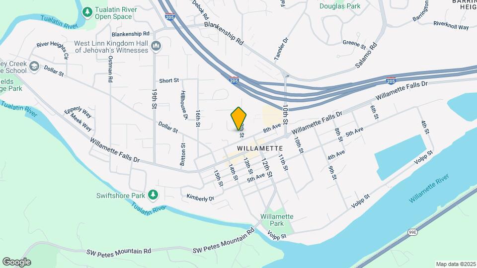 1816 13th St Map and Location Details