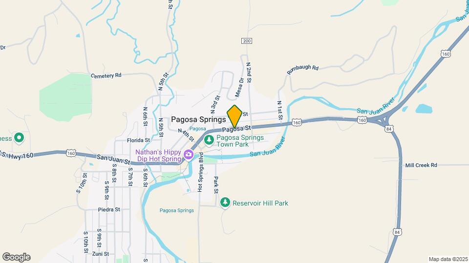 251 Pagosa St Mapa y Detalles de la Ubicación