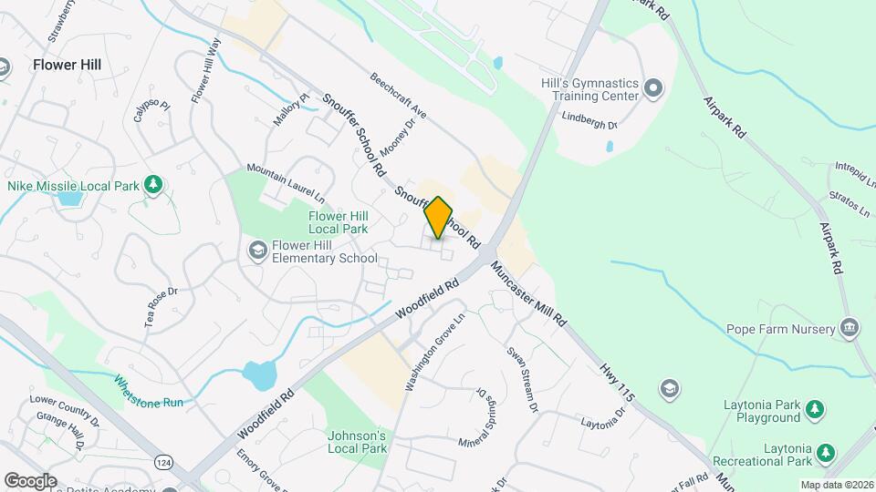 18501 Sweet Autumn Dr Map and Location Details