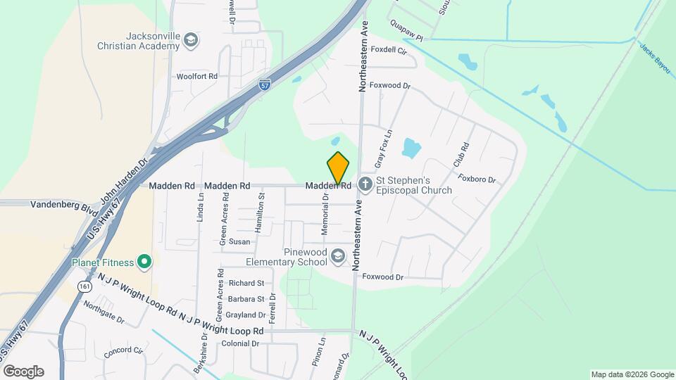 1509 Madden Rd Map and Location Details