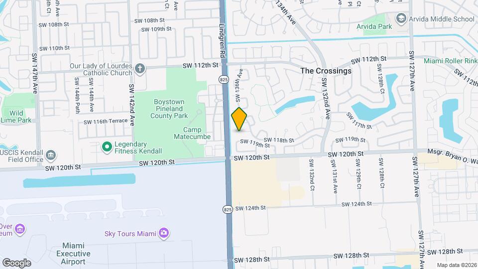 13656 SW 117th Ln Map and Location Details