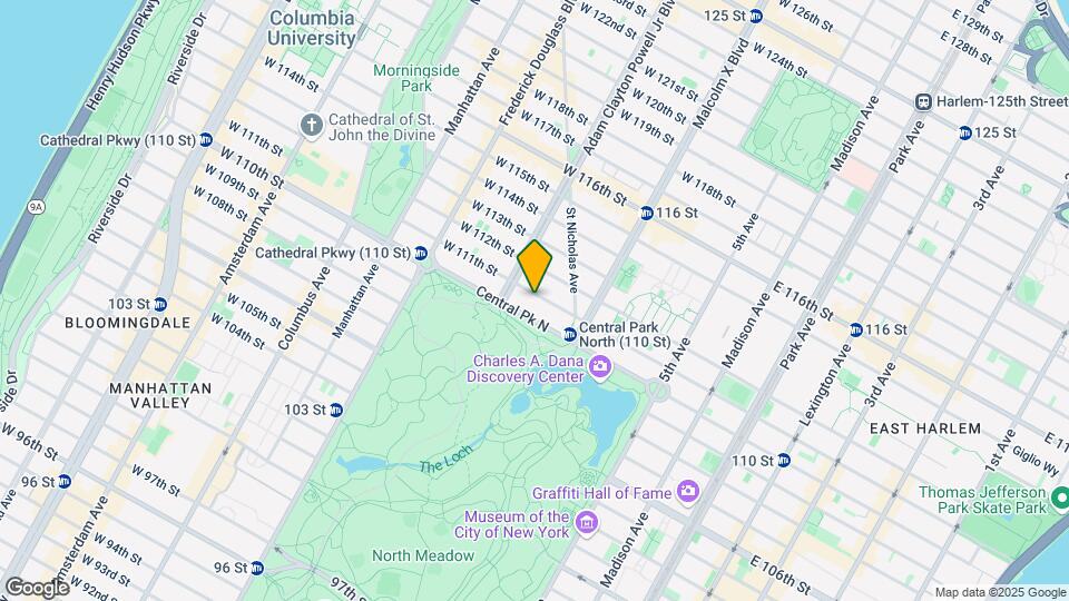 144 W 111th St Map and Location Details