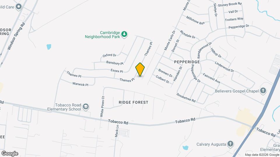 3641 Stanton Ct Map and Location Details