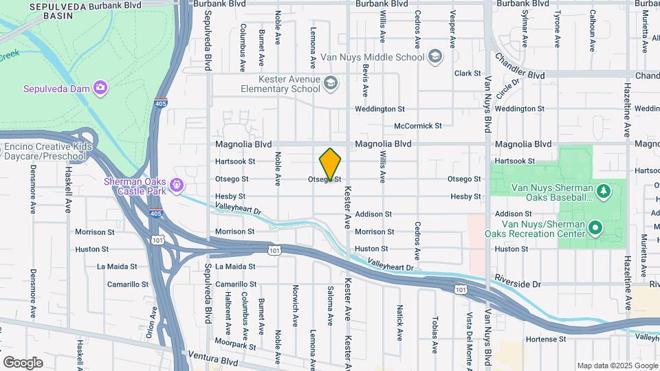 14928 Otsego St Map and Location Details