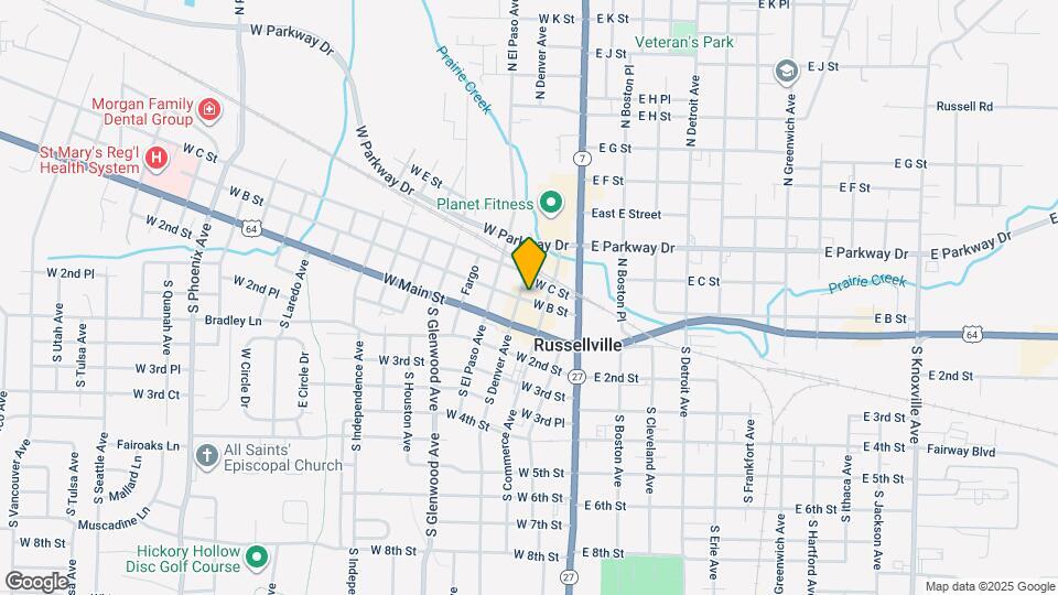 314 W B St Map and Location Details