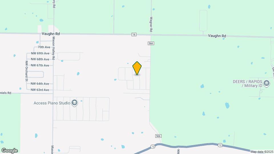 6507 NW Gregory St Map and Location Details