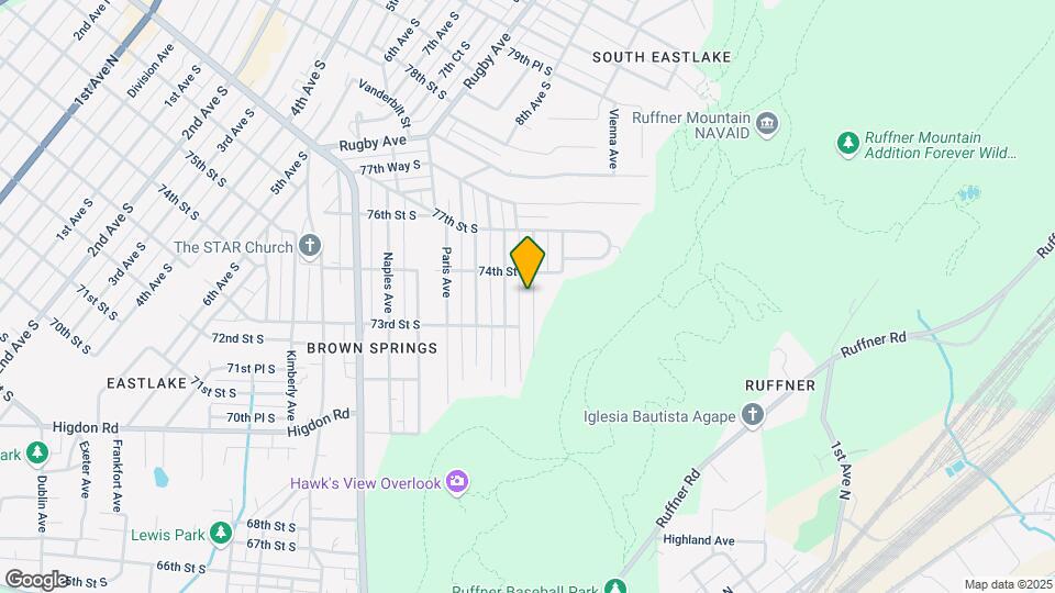 7324 Sparta Ave Map and Location Details