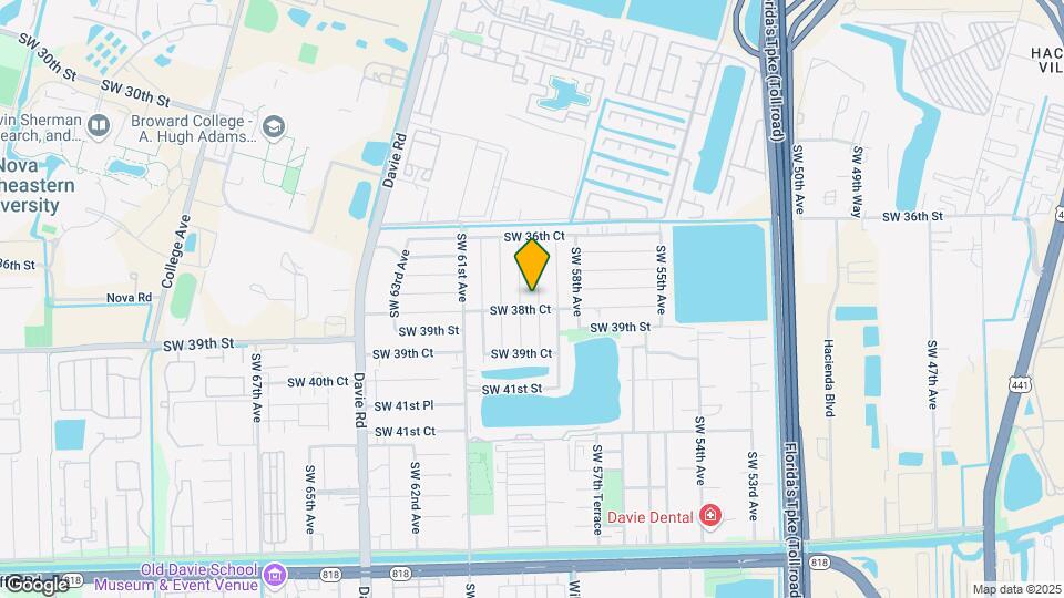3811 SW 59th Ave Map and Location Details