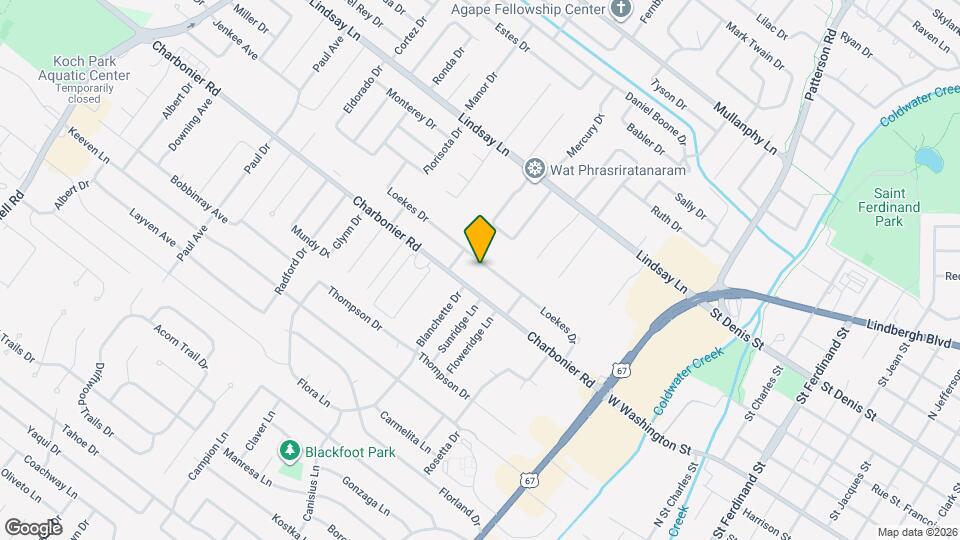 854 Loekes Dr Map and Location Details