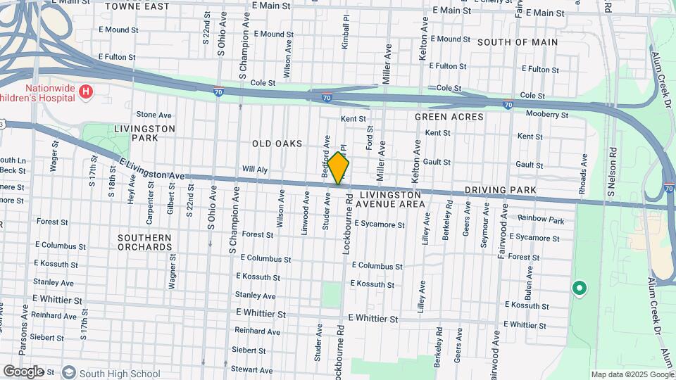 1265-1271 E Livingston Ave Map and Location Details