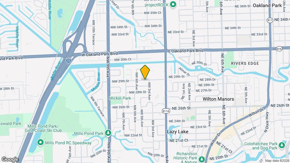 316 NW 29th St Mapa y Detalles de la Ubicación