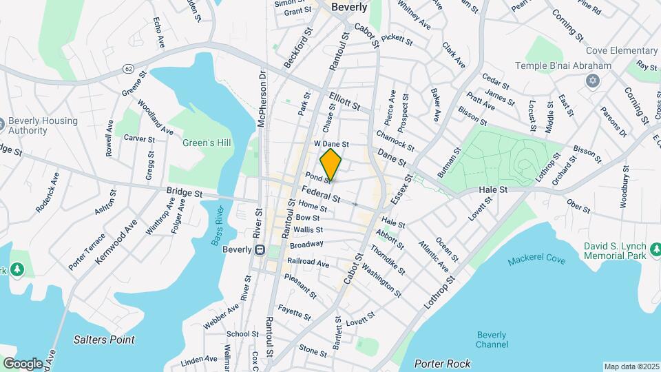 30 Pond St, Unit 2 Map and Location Details