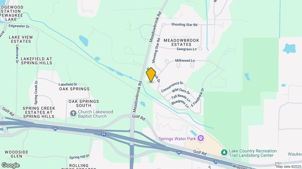 N17W26873 E Fieldhack Dr, Unit UnitC Map and Location Details