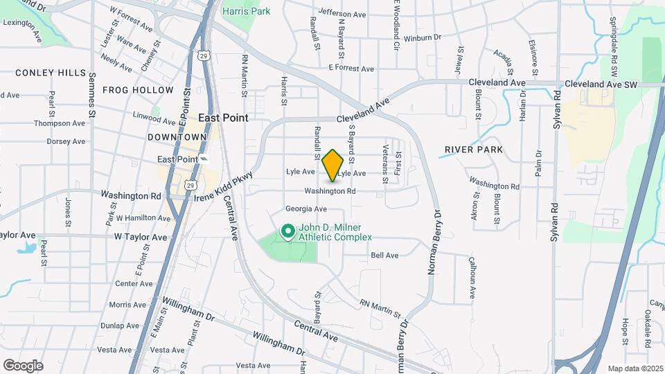 1335 E Washington Ave Map and Location Details