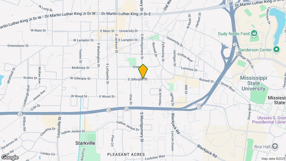 501 S Montgomery St Mapa y Detalles de la Ubicación