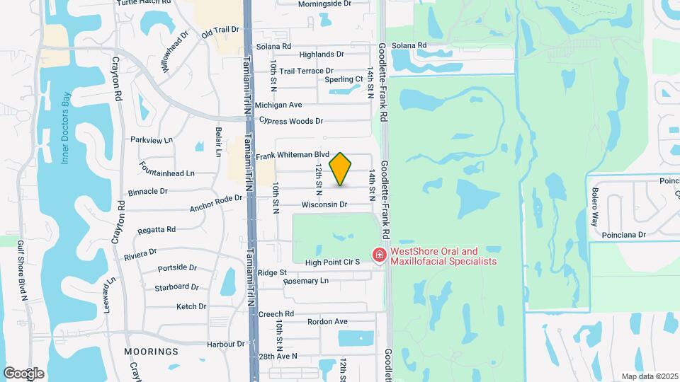 1282 Illinois Dr Map and Location Details