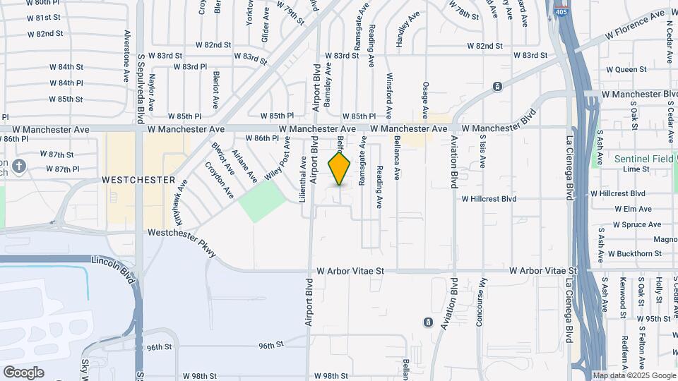 8815 Belford Ave Map and Location Details