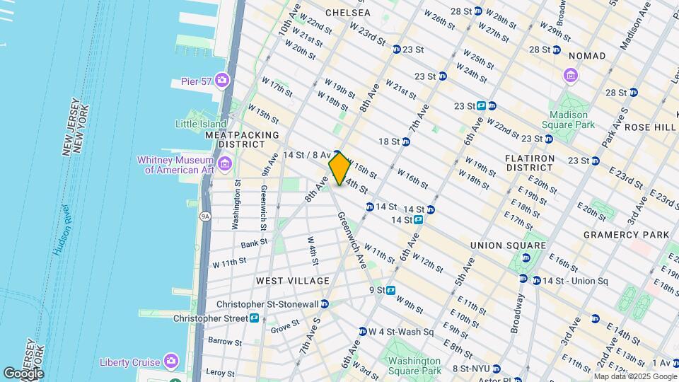 241 West 13th Street Mapa y Detalles de la Ubicación