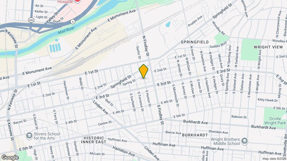 25 N Horton St Map and Location Details