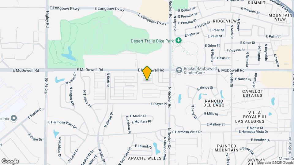 5840 E Norland St Map and Location Details