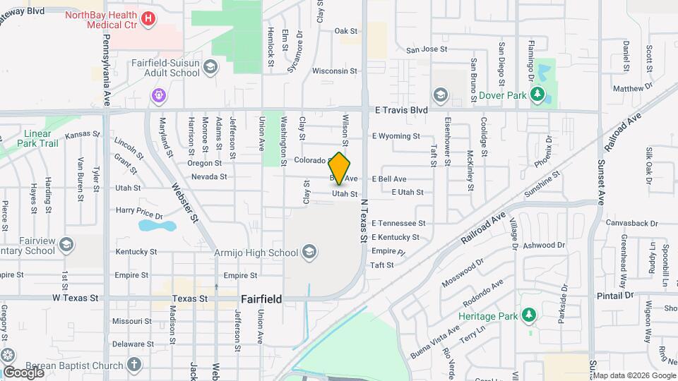 300 Utah St Map and Location Details