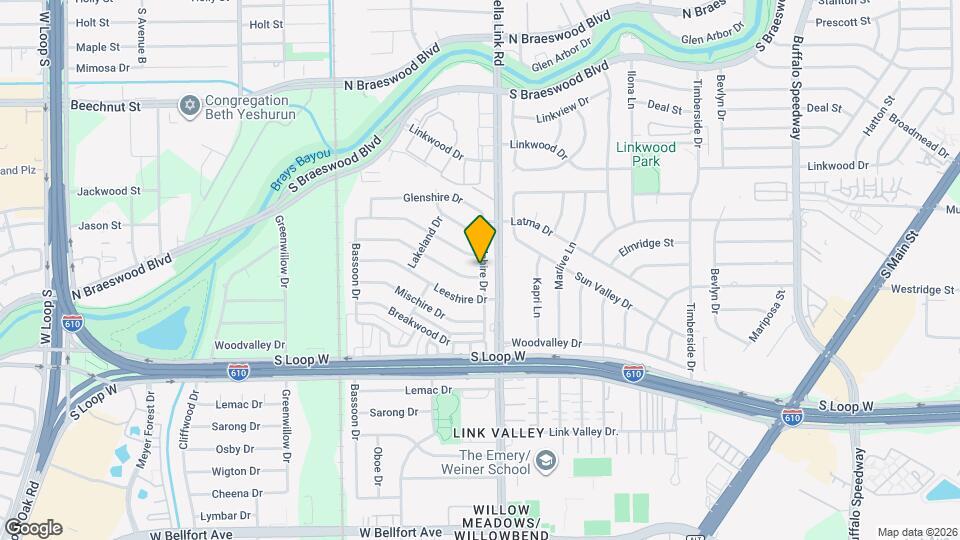 4002 Martinshire Dr Map and Location Details