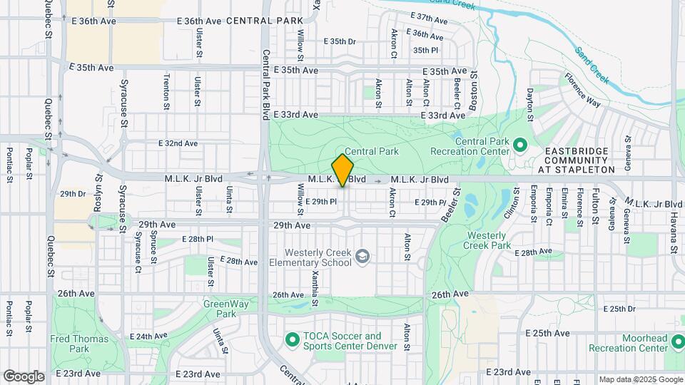 2963 Xenia St Map and Location Details