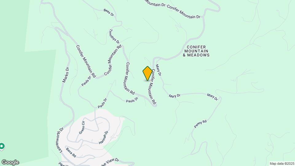 11322 Conifer Mountain Rd Map and Location Details