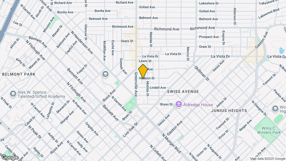 1514 Hope St Map and Location Details