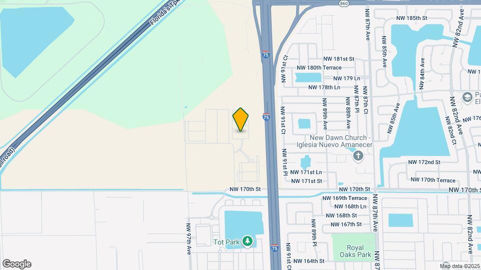 17455 NW 94th Ct Map and Location Details