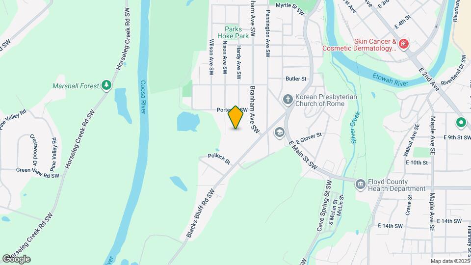 614 Hardy Ave SW Mapa y Detalles de la Ubicación