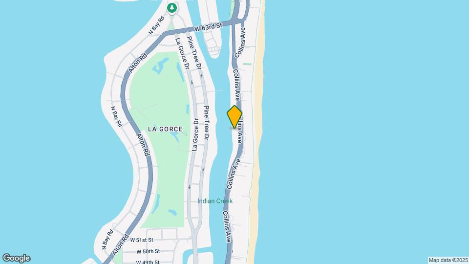 5600 Collins Ave, Unit 16-Y Map and Location Details