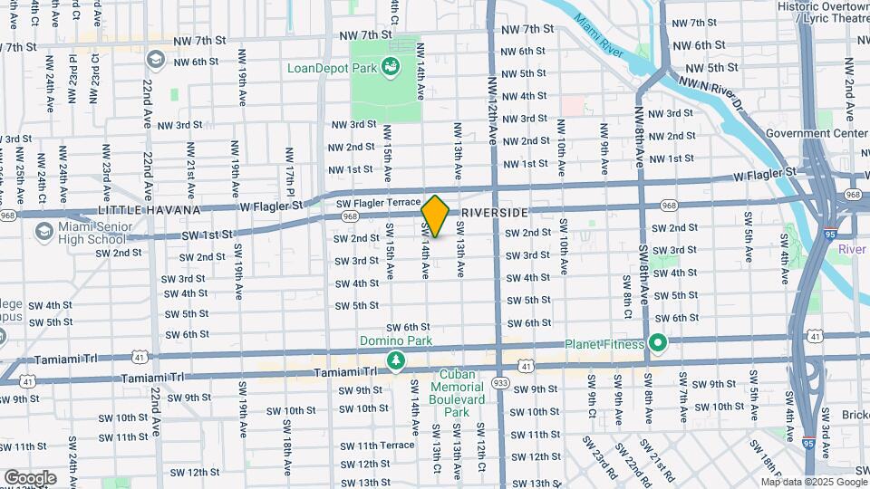 1362 SW 2nd St Map and Location Details