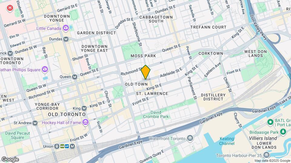 333A Adelaide St E Map and Location Details