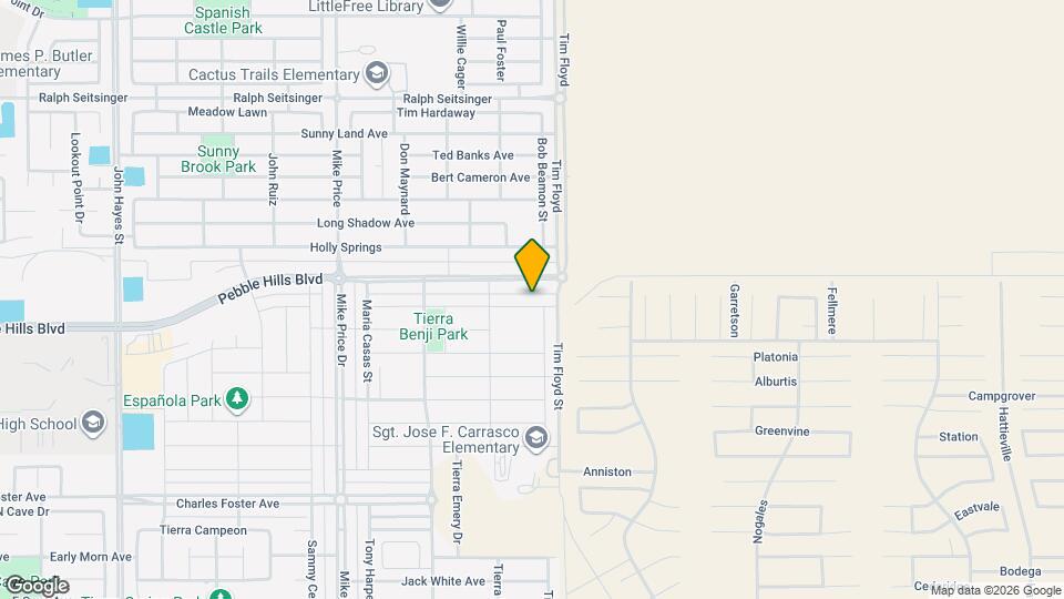 14937 Tierra Isaiah Ave Map and Location Details