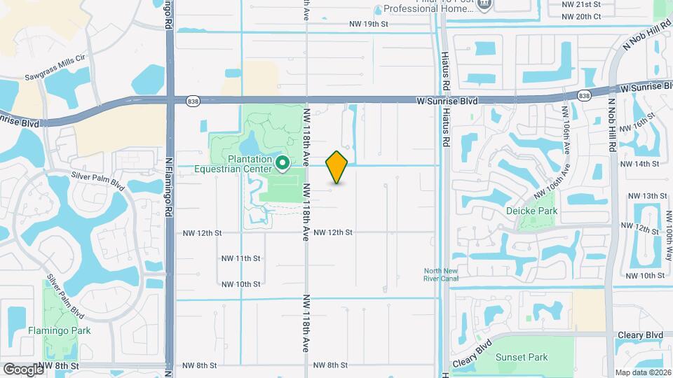 11700 NW 14th St Map and Location Details