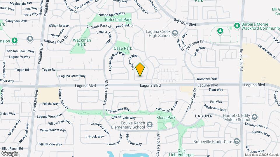 8936 Laguna Pl Way Map and Location Details