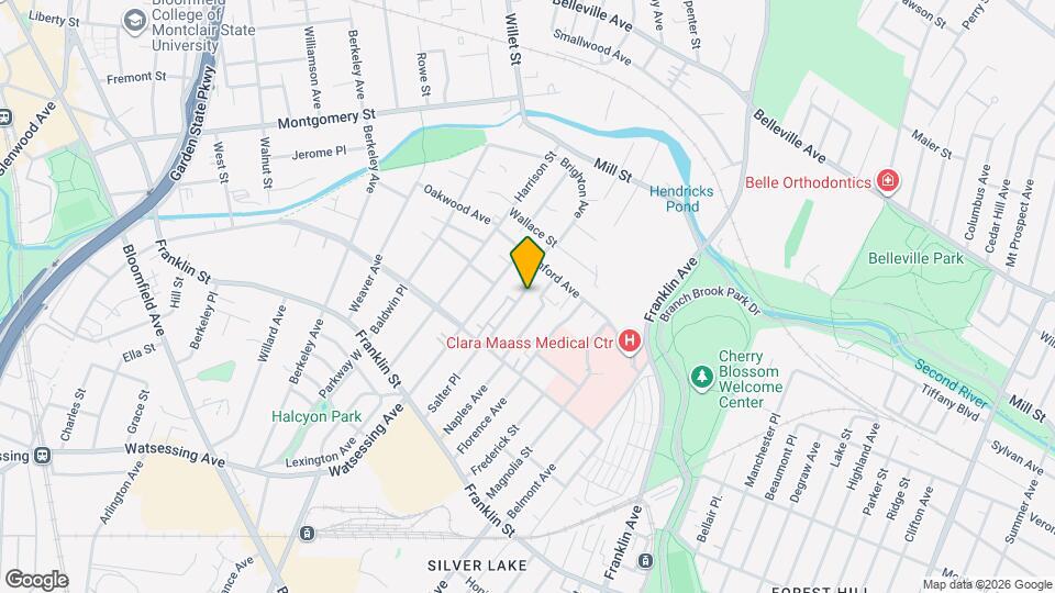 54 Brighton Ave Map and Location Details