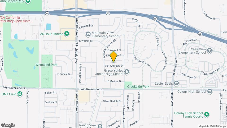 3001 E St Andrews Dr Map and Location Details